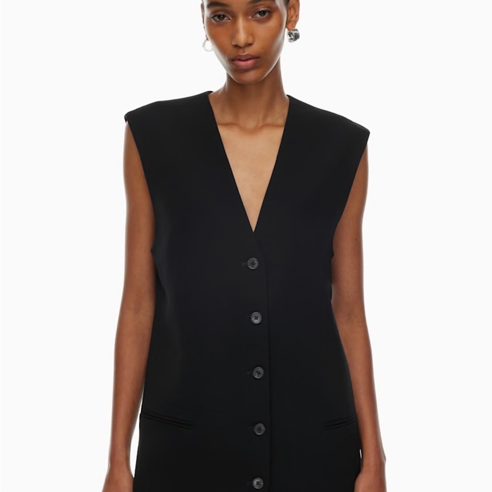 Aritzia Babaton black vest